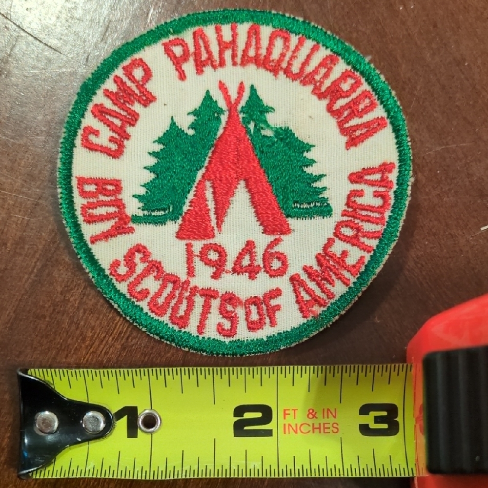 Vintage Camp Pahaquarra BSA Patch